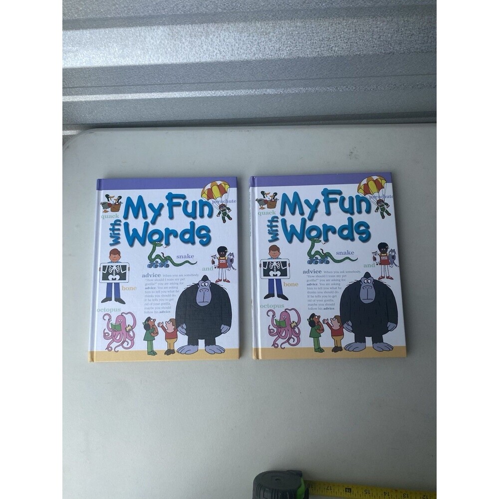 Lot Of 2 My Fun With Words Dictionary Book L-Z Southwestern Advantage hardcover